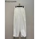 thumbnail image 2 of Pantalones de chándal Kuzuwata rectos, ajustados, de cintura elástica, holgados, suaves, con frunces y cordón, nuevos pantalones casuales y elegantes de Japón, 2 of 5