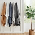 thumbnail image 4 of Levtex Home - 100% French Flax Linen Front/100% Cotton Back - Quilted Throw - French Flax Washed Linen - White - Throw Size (50 x 60in.), 4 of 5