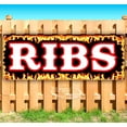 thumbnail image 1 of Ribs 13 oz Vinyl Banner With Metal Grommets, 1 of 4