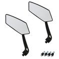 thumbnail image 1 of Espejos retrovisores universales para motocicleta, 2 uds., para Scooters Electrombile Choppers Cruiser, 1 of 5