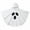 Hooded cute face, variant on GYRATEDREAM 0-6T Toddler Kid Baby Girls Boys Halloween Costume White Ghost Cape Cloak Fancy Party Cosplay with Hat