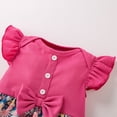 thumbnail image 3 of Valcatch Newborn Baby Girl Clothes Infant Dress Outfit Summer Romper Jumpsuit Skirt Clothing Set, 3 of 7