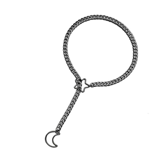Elegant Heart Choker Necklace Accessory for Women With Star Moon Embellishments