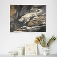 thumbnail image 6 of Logiee Graceful Snow Leopard Print Canvas Wall Art,Canvas Picture Prints with Frame, Wall Art Decorative,Canvas Decorative,Suitable for Living Room Bedroom Office Room 30x40, 6 of 6