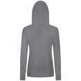 thumbnail image 3 of Women's Levelwear Gray Tampa Bay Lightning Relay Banner Arch Pullover Hoodie, 3 of 3