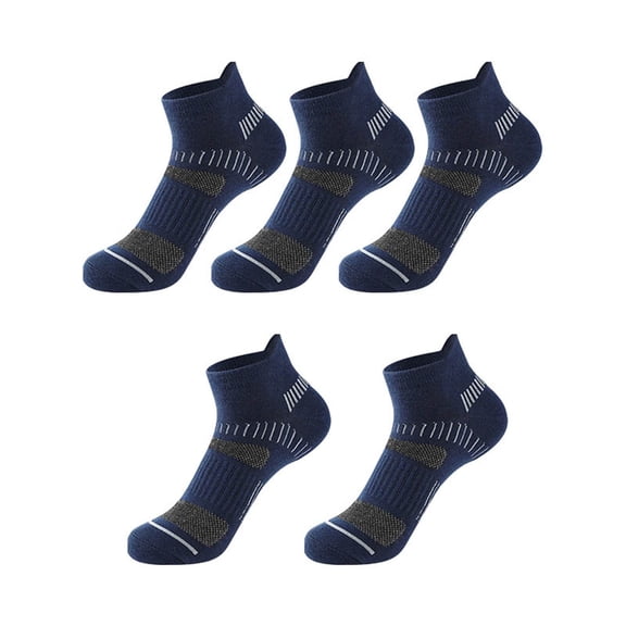 Liuchenyi Socks Low Cut Ankle Socks for Women No Show Casual Breathable Athletic Socks Bulk for Sport Navy