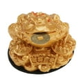 thumbnail image 2 of 8pcs Resina Chino Feng Shui Dinero Rana, Dinero Sapo Adorno ficina Rana Con Moneda En Y Hugo Rana de adorno de feng shui, 2 of 4