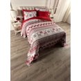 thumbnail image 5 of BrylaneHome 3 Piece Microfleece Christmas Bedspread Set, 5 of 5