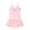Pink, variant on Staron Women's Swimsuit One Piece Monokini Camisole Solid Color Casual Beach Vacation Poolside Swimwear with Removable Bra Pads, Pink M