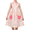 Pink Heart Pocket, variant on Sunny Fashion Girls Dress Heart Print Pink Christmas Size 4-12