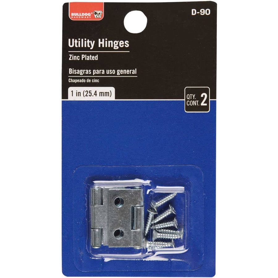NATIONAL//SPECTRUM BRANDS HHI N211-391 2-1//2-Inch Brass Hinge 2-Pack