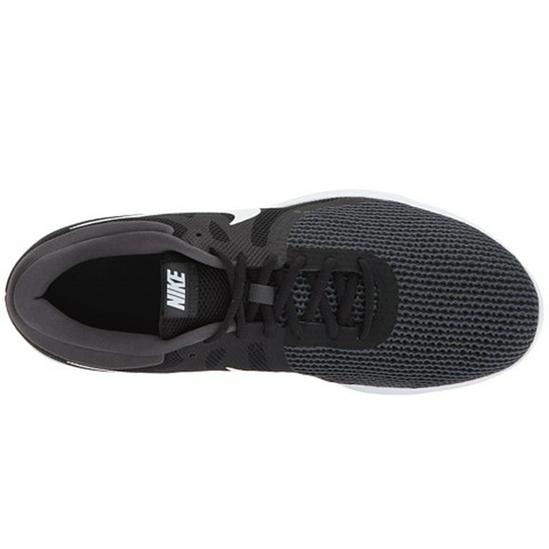 Mala fe Leopardo Canadá Nike REVOLUTION 4 4E Mens Black White Athletic Running Shoes - Walmart.com