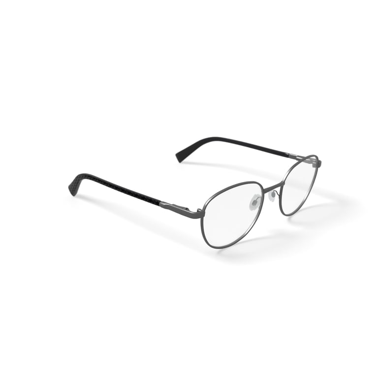 Nautica Men's N7282 Prescription Eyeglasses with Case, Gunmetal