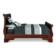 thumbnail image 4 of New Classic Versailles 6-Piece Wood Queen Bedroom Set in Bordeaux Cherry, 4 of 13