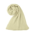 thumbnail image 1 of BUFANDA CHIC para Mujeres Estilo Tejido Larga Rectangular Cálida Bufanda de Invierno Beige 180x30cm/71x12", 1 of 5