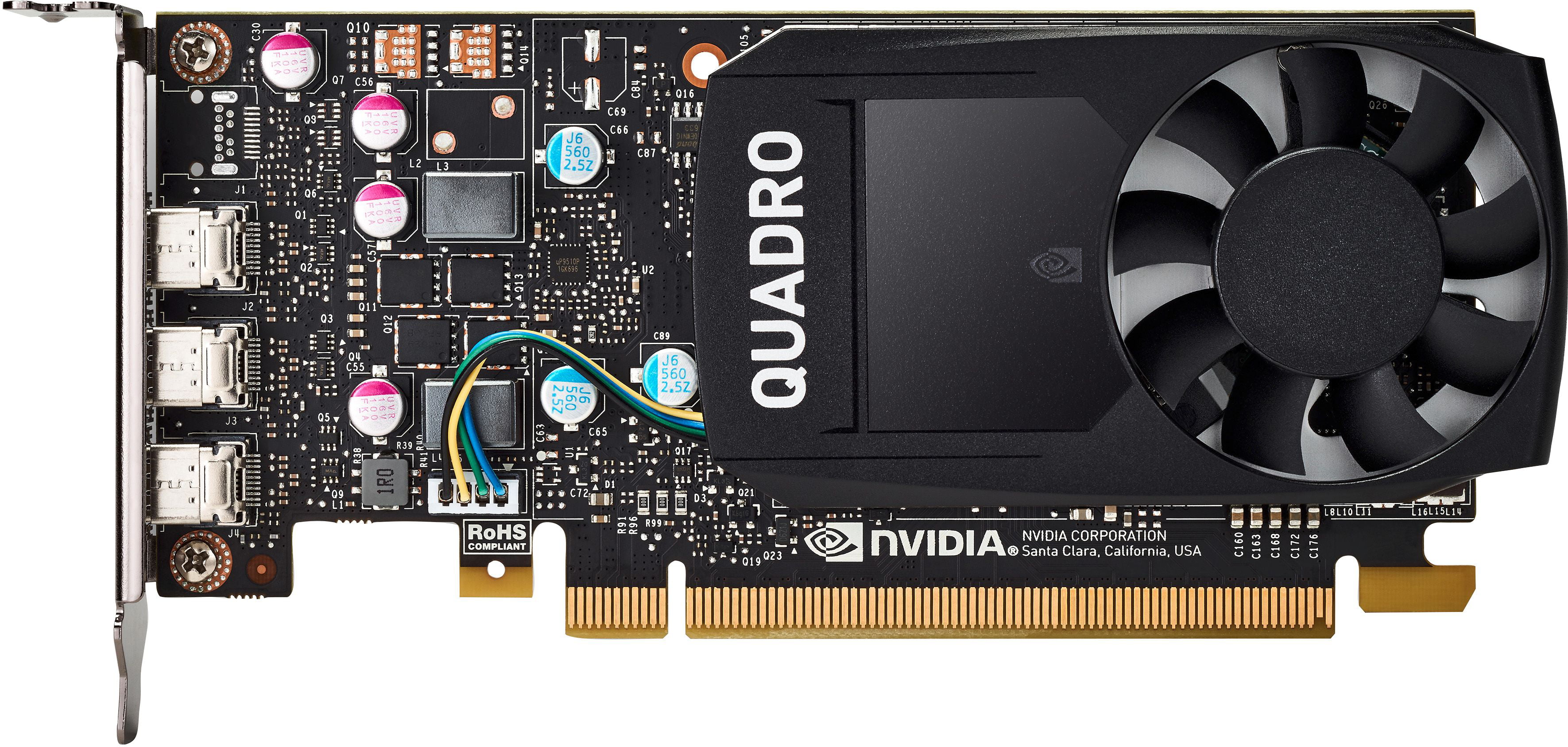 NVIDIA Quadro P   Graphics card   Quadro P   8 GB GDDR5