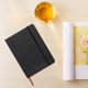 thumbnail image 1 of unbranded Cuaderno Negro Con Y Banda Para Diario Elegante Y Notas Multifuncionales, 1 of 6