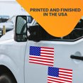 thumbnail image 3 of Magnet Me Up American Flag Vinyl Automotive Magnet Decal, 5x8 In, 2 PK, Red White, and Blue, 3 of 7