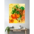 thumbnail image 2 of Botanical Print With A Modern Twist- Apricots- Peaches Poster Wall Art, Modern Wall Decor For Living Room Bedroom, 16x24 UNFRAMED, 2 of 3
