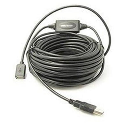 30 ft. USB 2.0 High Speed Active Extension Cable, USB Type A Male to Type A Female