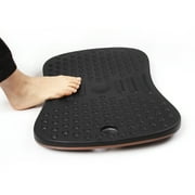 Seville Classics airLIFT 20 Wobble Balance Ergonomic Non-Slip Anti-Fatigue Board, Black