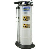 Mityvac 7201 Manual Fluid Evacuator Plus with 2.3 Gallon Reservoir; Evacuates or Dispenses Fluids with Push Button; Evacuate Through The Dipstick Tube