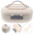 thumbnail image 2 of 850ml Carrying Rope Portable Bento Box Plastic Lunch Box Lunch Box Bento Box (White), 2 of 8