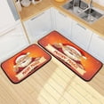 thumbnail image 7 of GZHJMY Kitchen Rug Set of 2, Cute Santa Claus Cushioned Anti-Fatigue Kitchen Mat Non Slip Washable Floor Mat Comfort Standing Mats for Office, Home, Laundry Room Carpet Runner, 7 of 7