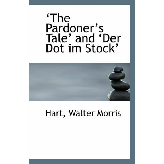 The Pardoner's Tale and Der Dot Im Stock (Paperback)