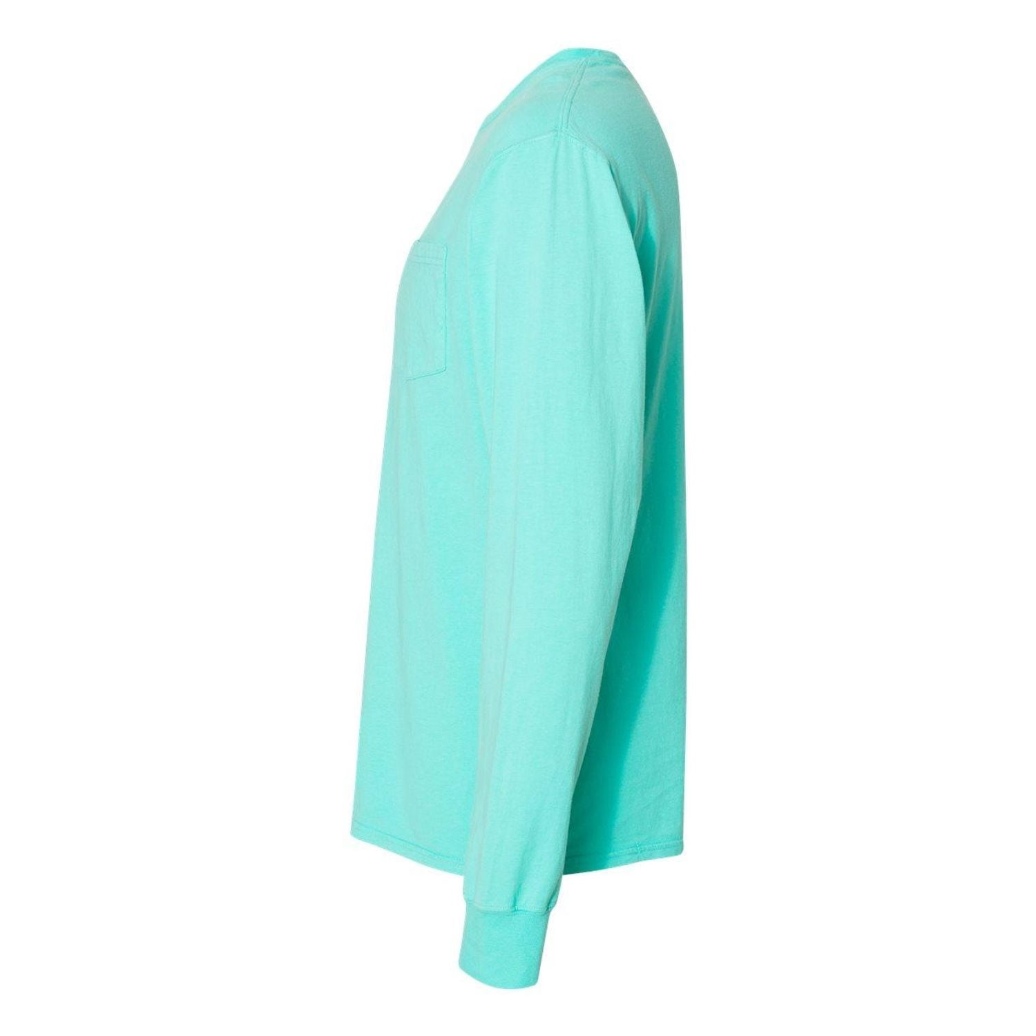 Hanes Comfortwash Garment Dyed Long Sleeve Tee Shirt with Pocket, Men's Sizes S-3XL