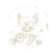 thumbnail image 2 of [Funny Cat T-Shirt] Soft Breathable Cotton Funny Cat Graphic T-Shirt - 'Rage Consumes Me' Sarcastic Kitten & Flower Design | Black Casual Round Neck Shirt for Men and Women, everyday Clothing | F, 2 of 7