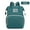 Green, variant on Diaper Bag Backpack, Multifunction Baby Bag with Changing Station, Foldable Crib, Insulation Milk Bottle Pocket, Waterproof Large Capacity Travel Bag with USB Charging Port, Gift for Mom Dad
