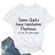 thumbnail image 3 of Camiseta estampada gris con letras negras, corte holgado e informal para la oficina, el hogar, salidas y deportes, talla L, elegante camiseta para mujer, 3 of 5