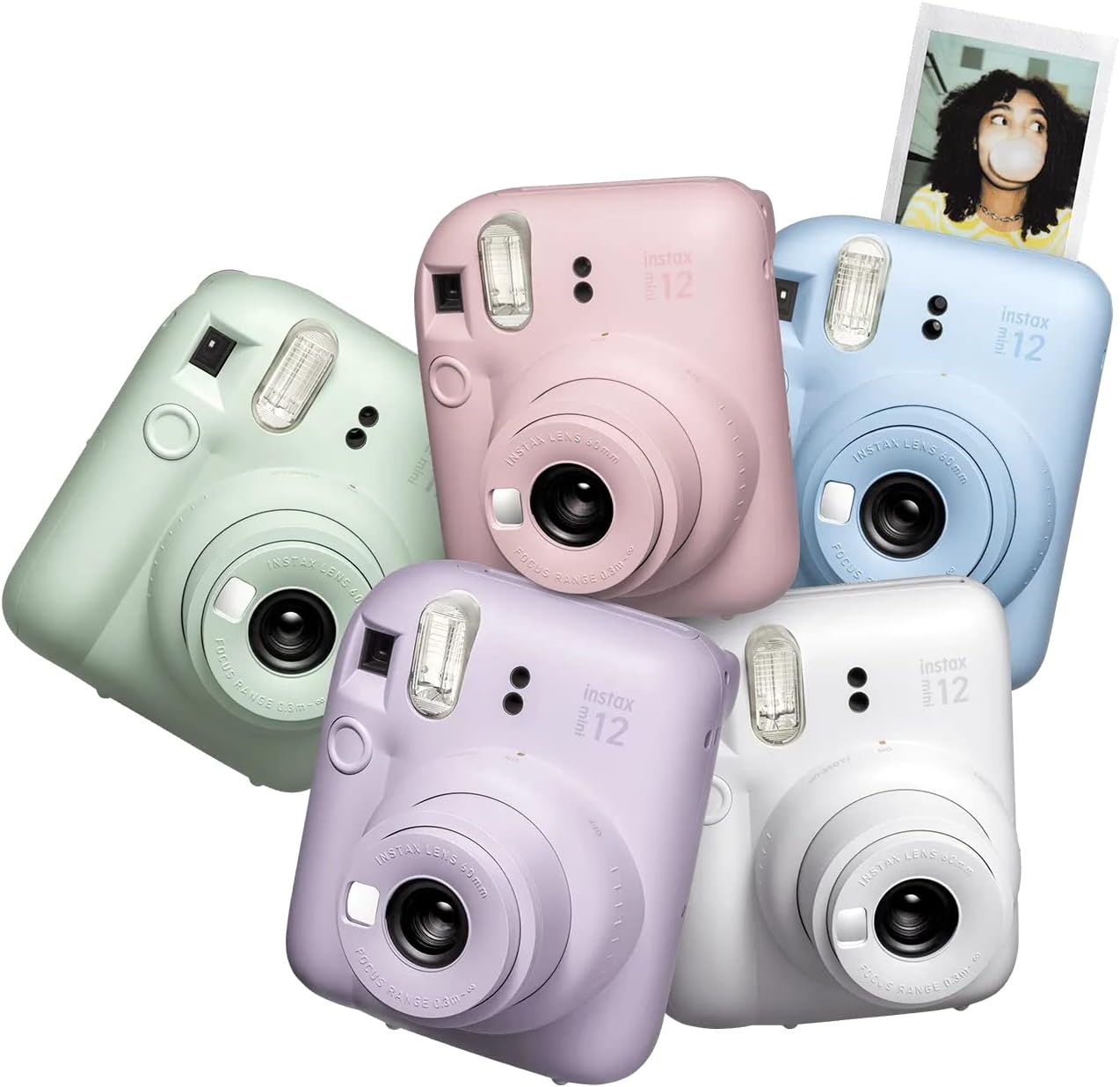 Fujifilm Instax Mini 12 Instant Camera Bundle, Pastel Blue photo 5