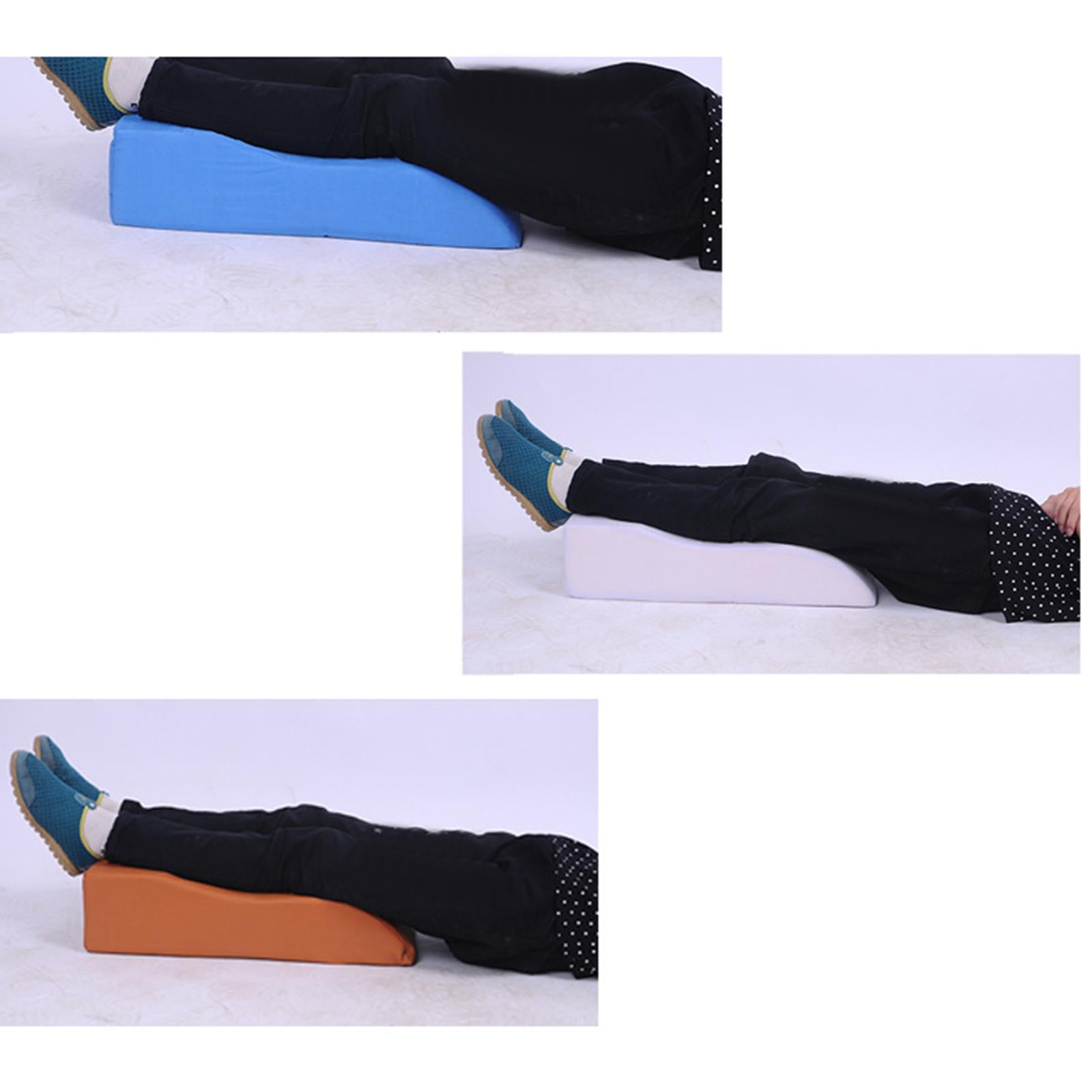 Wswqop Foam Leg Elevator Cushion Elevate Feet Protector Legs Bolster Elevator Knee Pain Blue