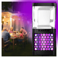 thumbnail image 5 of On-the-Go Portable Bug Zapper, Indoor & Outdoor Mosquito Killer with Rechargeable Battery, UV Light, LED Mode, & Easy-Clean Design, Black, 5 of 5