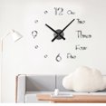 thumbnail image 4 of Wdftyju Gran 3D DIY Reloj de pared Acrílico Espejo Superficie Reloj de pared Pegatinas Decoración para el hogar Wdftyju 3na9sy7cx6dw7lh3D02, 4 of 6