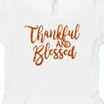 thumbnail image 3 of Inktastic Thankful and Blessed Girls Baby Dress, 3 of 4