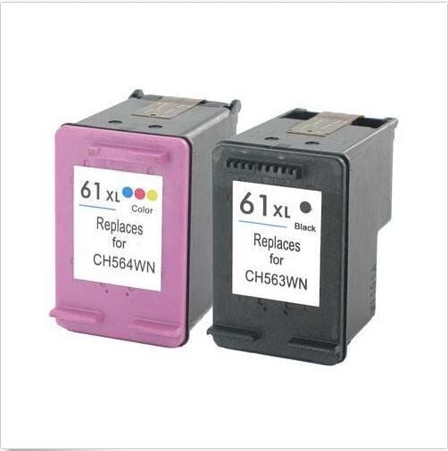 3 PACK for HP 61 XL Black Color Cartridges for Deskjet 3056A 3510 3511 3512 3516