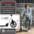 thumbnail image 4 of LaScoota Professional Foldable Kick Scooter for Adults & Teens Ages 6+, Black & White, 4 of 7