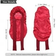 thumbnail image 2 of AWAYTR Long Satin Bonnet for Women - Double Layer Elastic Silk Bonnet Hair Sleeping Cap with Tie Band, 2 of 7