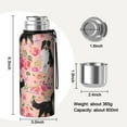 thumbnail image 7 of 20 Oz Bernese Mountain Dogs with Flowers Coffee Tumbler Double Wall Insulated Stainless Steel Water Bottle | Metal Reusable Thermoses Flask with Cup Cap | Leak & Sweat Proof with Anti-Dust Lid, 7 of 7