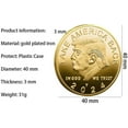 10 Pack President Donald Trump Coin 2024 Keep America Great Challenge