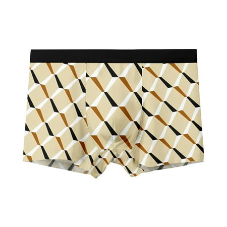

Men s Mesh Boxer Briefs Cooling Breathable Sports Underwear Unique Geometry Trunks unique gifts for boyfriend Sizes 2XS-6XL