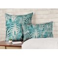 thumbnail image 2 of VargottamSquare Pillow Cover - Decorative Pillow Covers16x16 Inches,PrintedTeal BlueThemePillowcase, DecorativeSquareCushionCovers, 2 of 6
