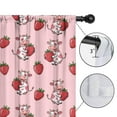 thumbnail image 4 of Blackout Kids Curtains,Pink Cow Strawberry Pattern Childrens Insulated Curtains Set Of 2,Bedroom Essentials,Toddler Room Decor 42x84in(106x213cm), 4 of 5