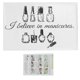 thumbnail image 1 of Vinilo removible para pared de escaparate de salón de uñas, decoración de pared para uñas, 1 of 10