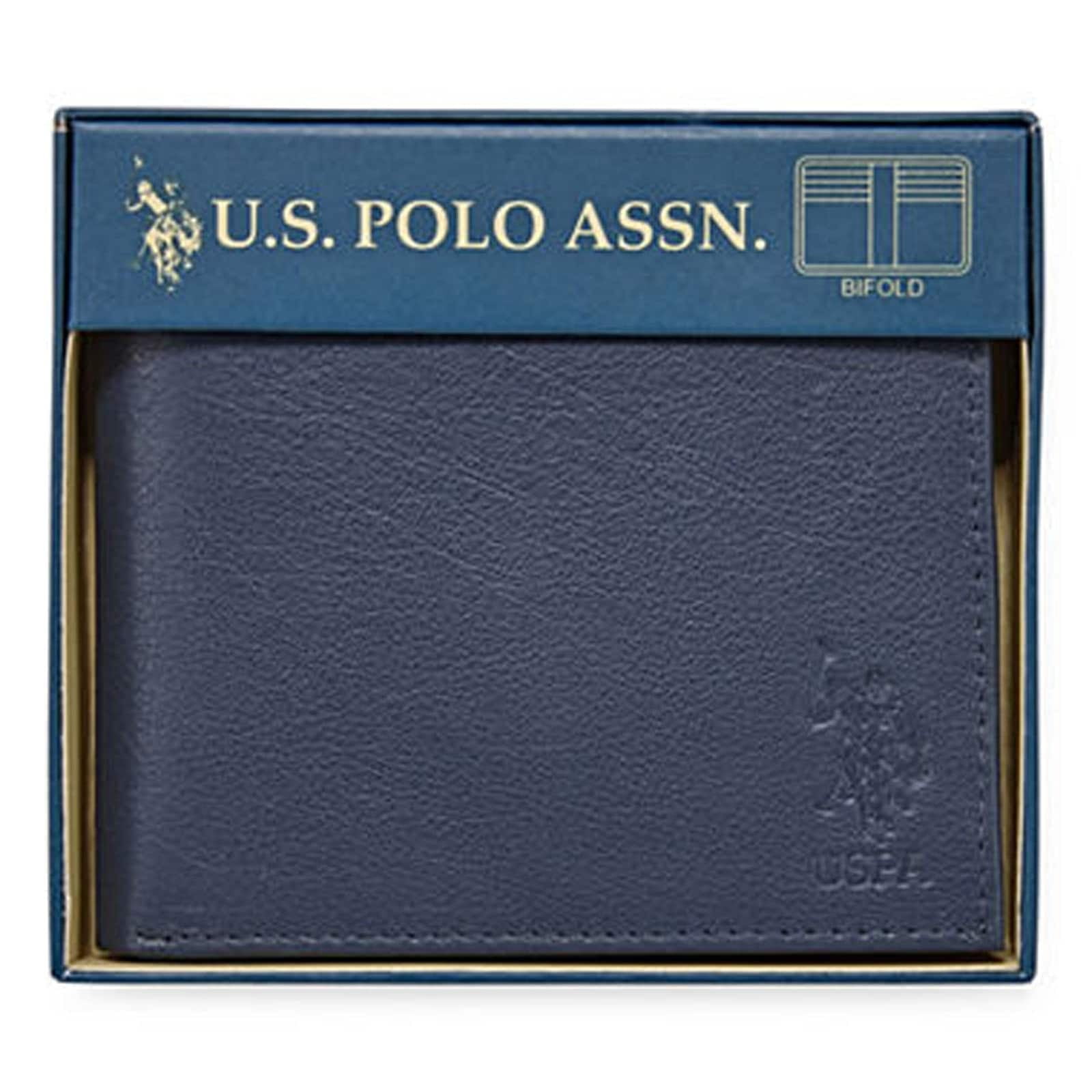 Men's U.S. Polo Assn. Bifold Leather Wallet