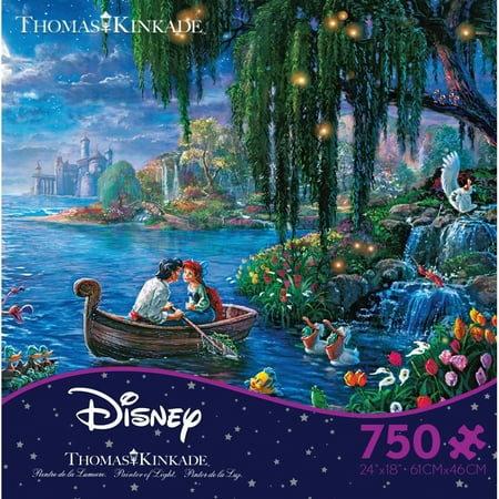 Ceaco Kinkade Disney Mermaid 750 Piece Puzzle