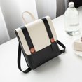 thumbnail image 2 of Mochila pequeña de cuero PU para niñas adolescentes, bolso de hombro con cremallera, Mini mochila escolar para mujer Fivean unisex, 2 of 2